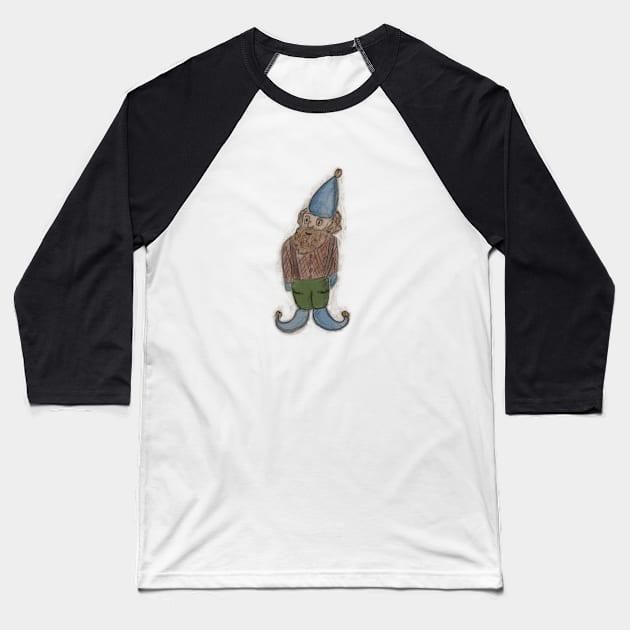 Gnome Baseball T-Shirt by SchlockHorror